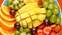 Fresh fruit salad website animation
