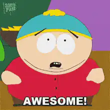 Cartman says awesome