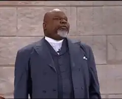 Shaquille O'Neal singing passionately