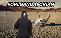 Forlorndalorian in the desert