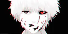 Kaneki Ken glitching face
