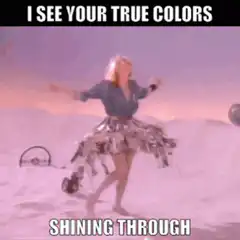 Madonna True Colors Shining Through