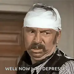 Well Now I Am Depressed