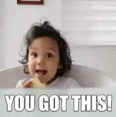 Baby gives thumbs up