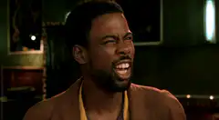 Chris Rock screaming in a movie