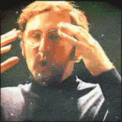 John Lennon exploding into space