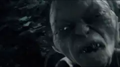 Gollum's face contorting