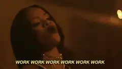 Rihanna Work music video