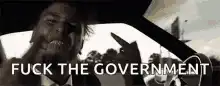 Mad Max yelling Fuck the Government