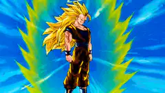 Super Saiyan 3 Goku powering up