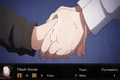 Flash Sweat Pyromancy Handshake
