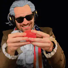 Thomas Jefferson eats Annoying Orange