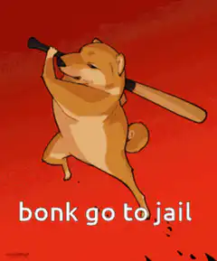 Doge bonk go to jail