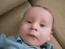 Baby starts crying