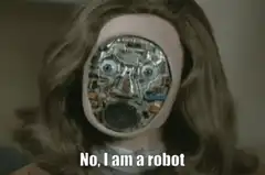 No, I am a robot