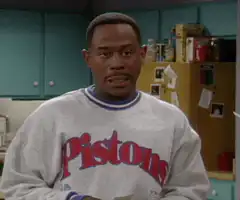 Martin Lawrence shushing