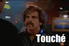 Ben Stiller Touché Reaction