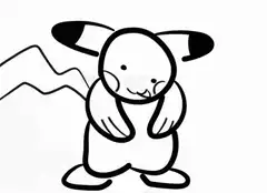 Pichu wiggling back and forth
