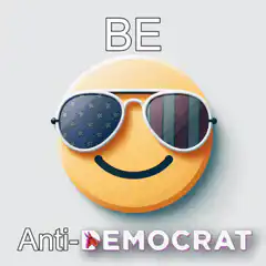 Be Anti-Democrat Emoji