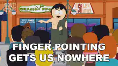 Finger Pointing Gets Us Nowhere