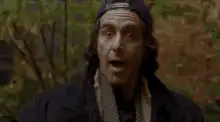 Joaquin Phoenix laughing HA!