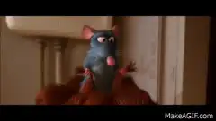Remy and Linguini in the kitchen