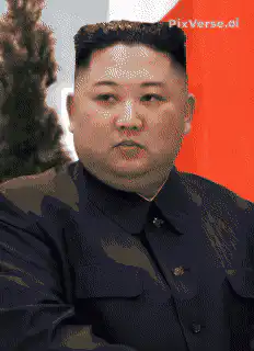 Kim Jong Un drinking wine