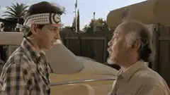 Mr. Miyagi sweep in sweep out