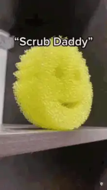 Scrub Daddy Sponge Smiley Face