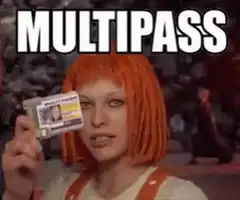 Milla Jovovich Multipass