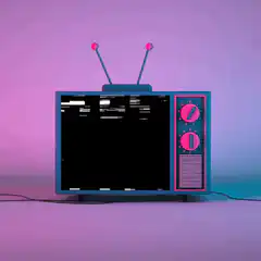 Retro TV Frog Talk Announcement