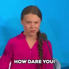 Greta Thunberg How Dare You