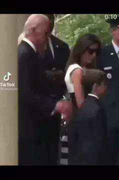 Joe Biden hugs child