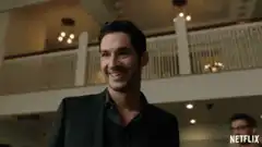 Tom pointing at himself with text ME