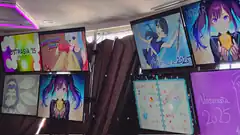 Nostrasia 2025 anime art display
