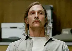 Matthew McConaughey intense stare