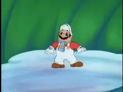 Mario and Wario ice slide