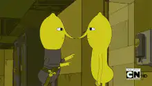 Lemon Jars touching noses