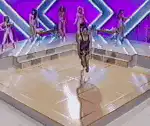Dancing man with four arms
