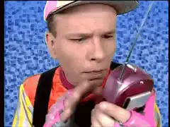 DJ Paul putting a finger to his lips