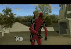 Deadpool shoots Ghost Rider