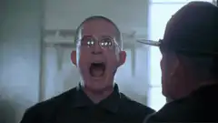 Drill Sergeant Yelling at Recruit