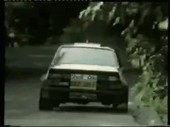 Ford Escort Mk1 rally car drifting