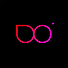 Colorful infinity symbol animation