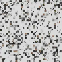 Abstract pixelated mosaic pattern
