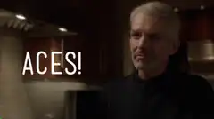 Billy Bob Thornton says Aces!