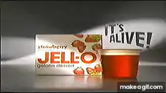 Jello box comes alive