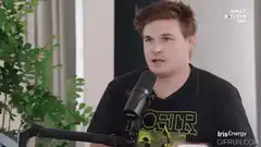 Anthony Pompliano talking animatedly