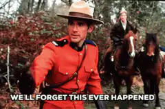 We'll forget this ever happened