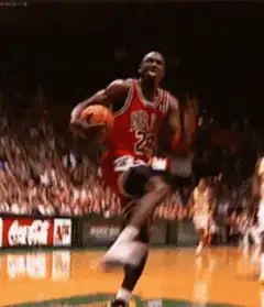 Michael Jordan slam dunk